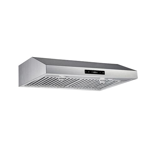 home depot under cabinet hood 30 stainless steel|range hoods under cabinet ducted.